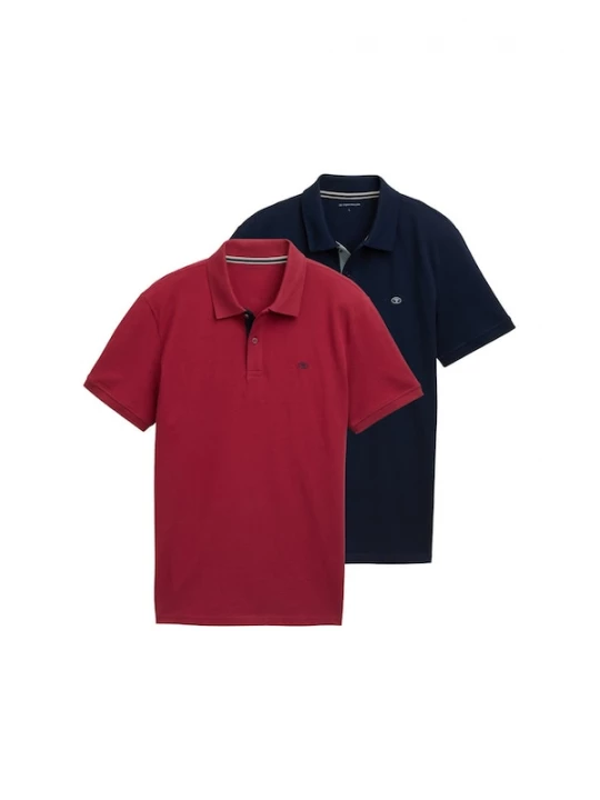 Foto van product TOM TAILOR Shirt donkerblauw / donkerrood
