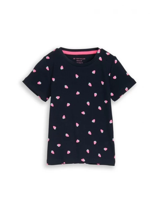 Foto van product TOM TAILOR Shirt donkerblauw / lichtroze