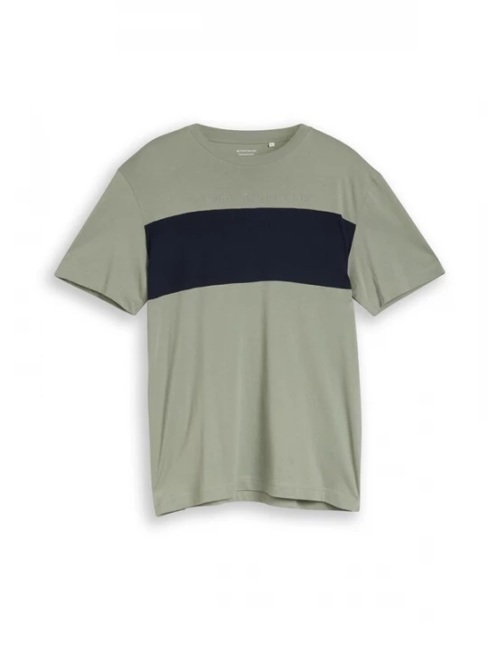 Foto van product TOM TAILOR Shirt donkerblauw / olijfgroen
