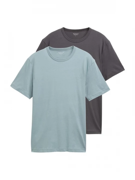 Foto van product TOM TAILOR Shirt donkergrijs / mintgroen