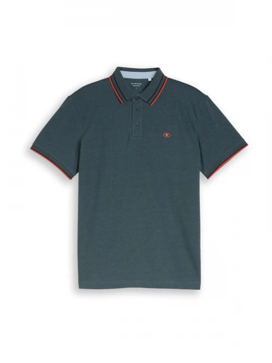Foto van product TOM TAILOR Shirt donkergroen / rood