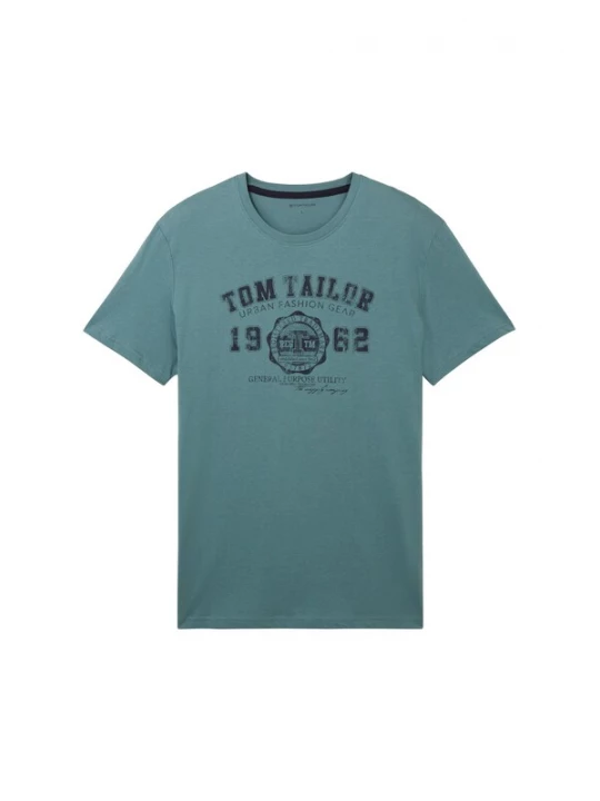 Foto van product TOM TAILOR Shirt donkergroen / zwart