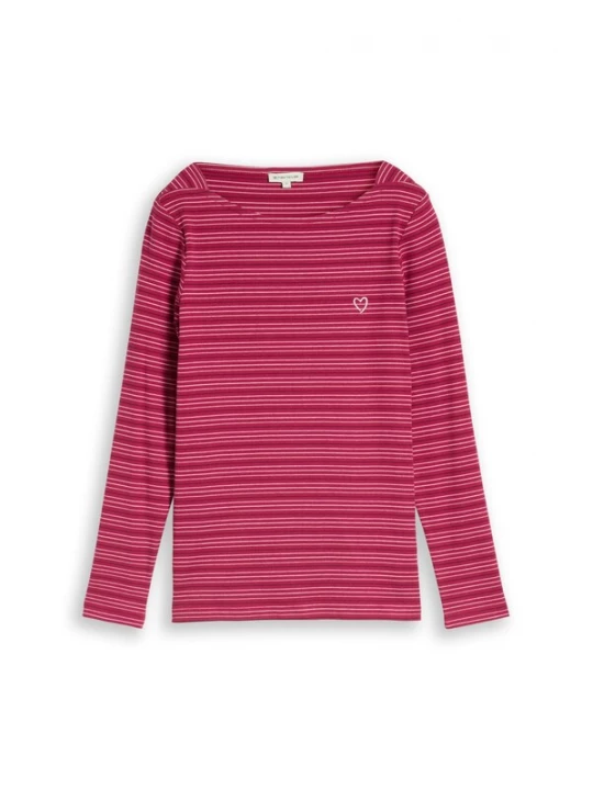 Foto van product TOM TAILOR Shirt donkerroze