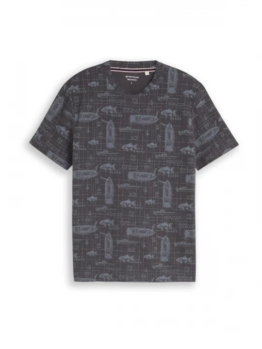 Foto van product TOM TAILOR Shirt duifblauw / antraciet