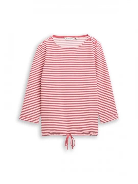 Foto van product TOM TAILOR Shirt framboos / offwhite