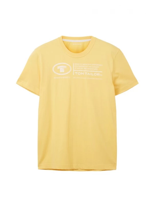 Foto van product TOM TAILOR Shirt geel / wit