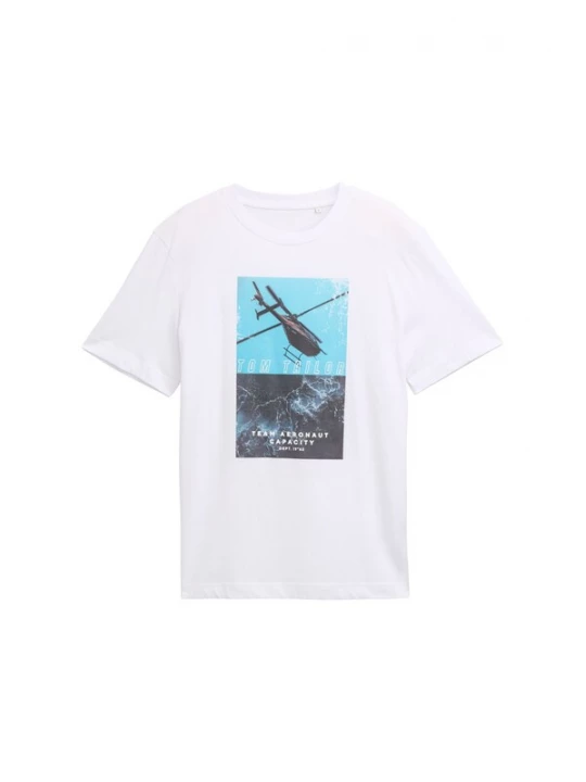 Foto van product TOM TAILOR Shirt gemengde kleuren / wit