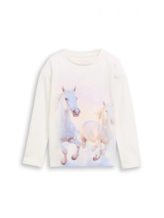 Foto van product TOM TAILOR Shirt gemengde kleuren / wit