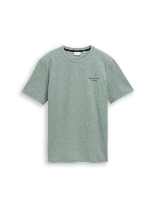 Foto van product TOM TAILOR Shirt groen gemêleerd