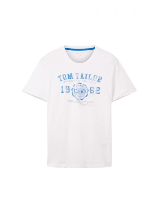 Foto van product TOM TAILOR Shirt hemelsblauw / offwhite