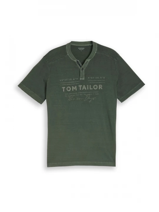 Foto van product TOM TAILOR Shirt kaki / donkergroen