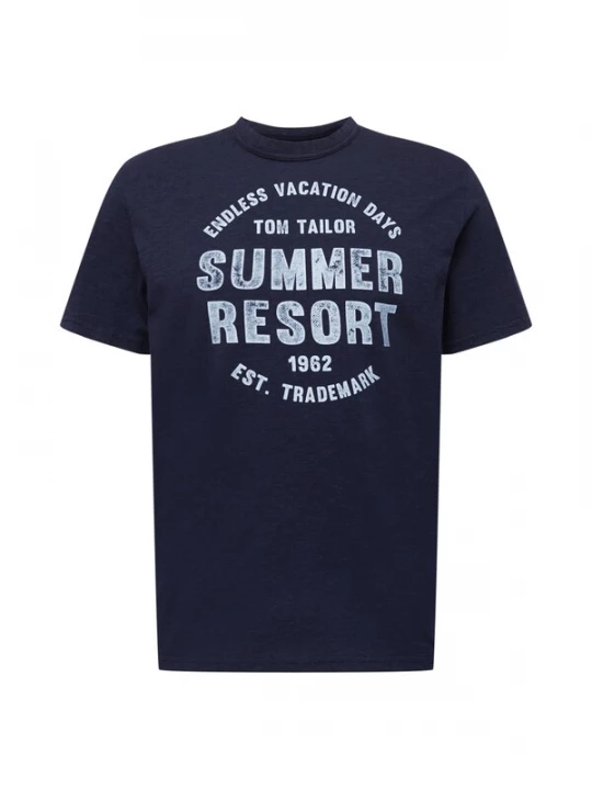 Foto van product TOM TAILOR Shirt kobaltblauw / opaal
