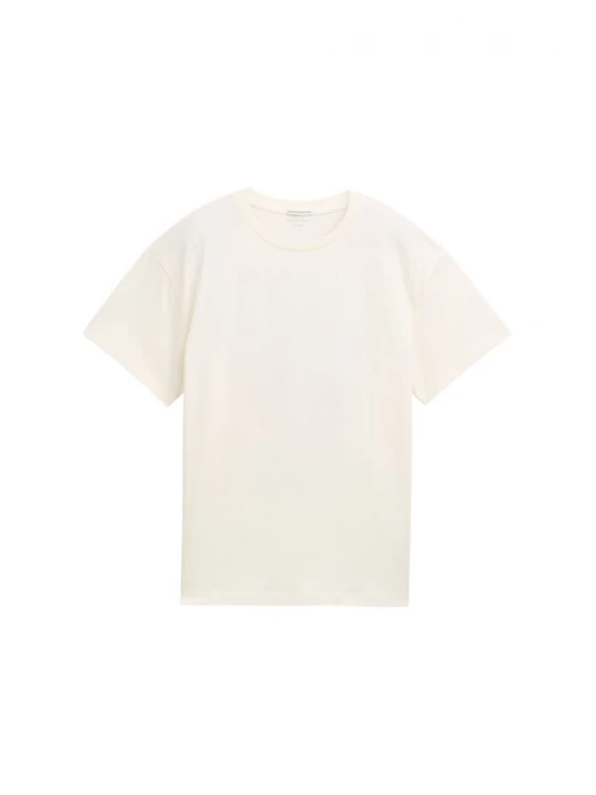 Foto van product TOM TAILOR Shirt kreeft / zwart / wolwit