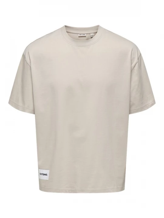 Foto van product TOM TAILOR Shirt 'LALE' beige / zwart / wit