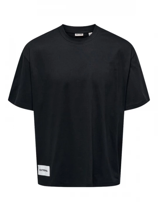 Foto van product TOM TAILOR Shirt 'Lale' zwart / wit