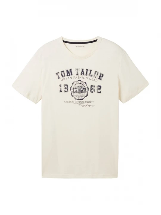 Foto van product TOM TAILOR Shirt lichtbeige / zwart