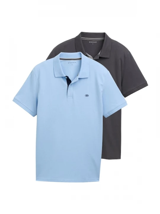 Foto van product TOM TAILOR Shirt lichtblauw / antraciet