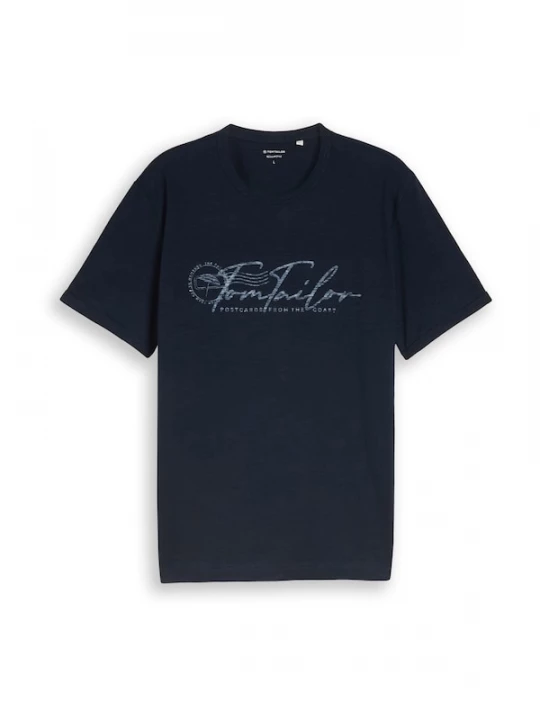 Foto van product TOM TAILOR Shirt lichtblauw / donkerblauw