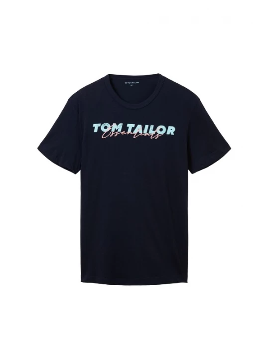 Foto van product TOM TAILOR Shirt lichtblauw / donkerblauw / lichtroze