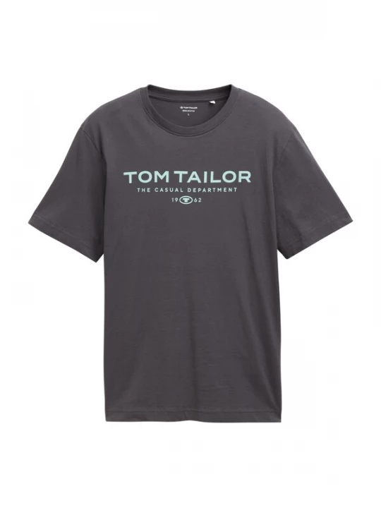 Foto van product TOM TAILOR Shirt lichtblauw / donkergrijs