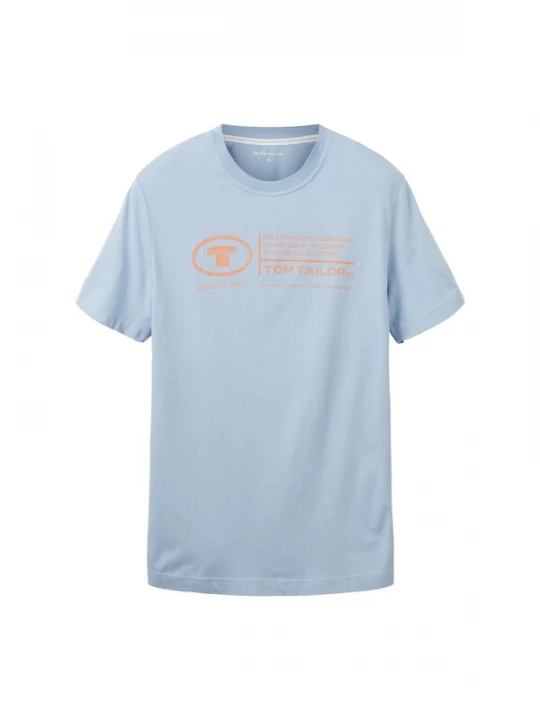 Foto van product TOM TAILOR Shirt lichtblauw / geel