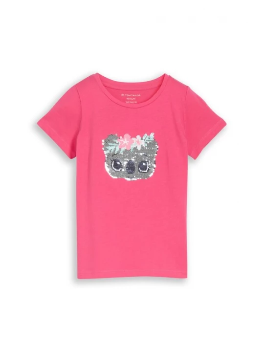 Foto van product TOM TAILOR Shirt lichtblauw / grijs / pink / pastelroze