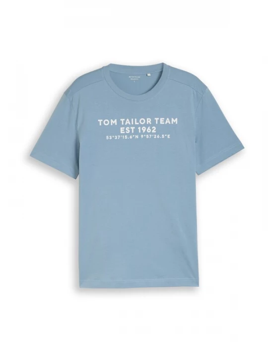 Foto van product TOM TAILOR Shirt lichtblauw / wit