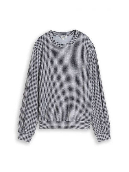 Foto van product TOM TAILOR Shirt lichtblauw / zwart