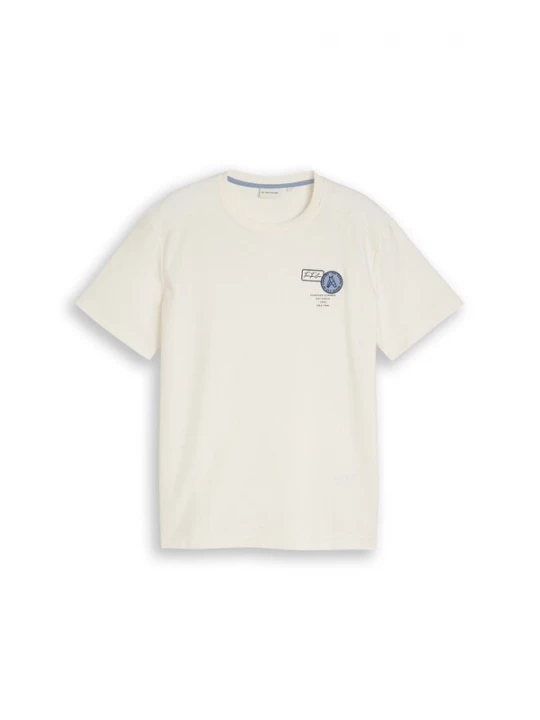 Foto van product TOM TAILOR Shirt lichtblauw / zwart / wit