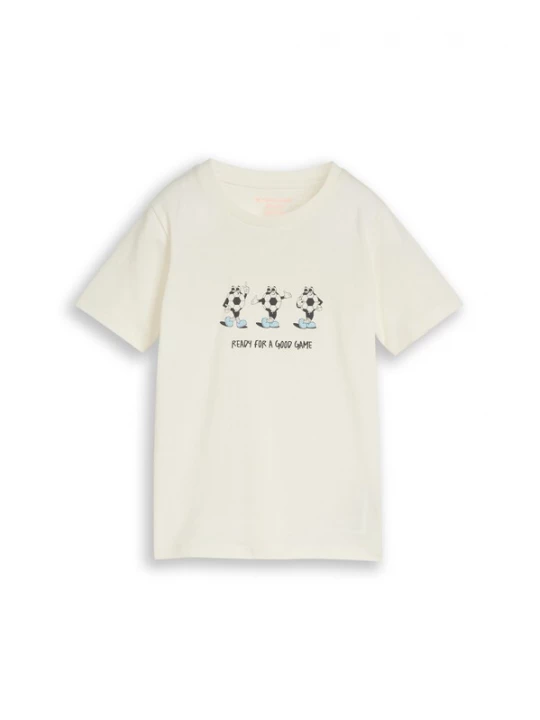 Foto van product TOM TAILOR Shirt lichtblauw / zwart / wolwit