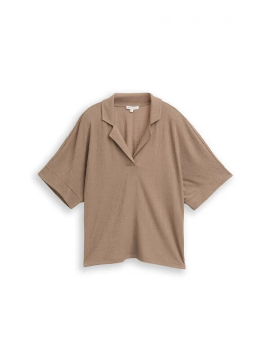 Foto van product TOM TAILOR Shirt lichtbruin