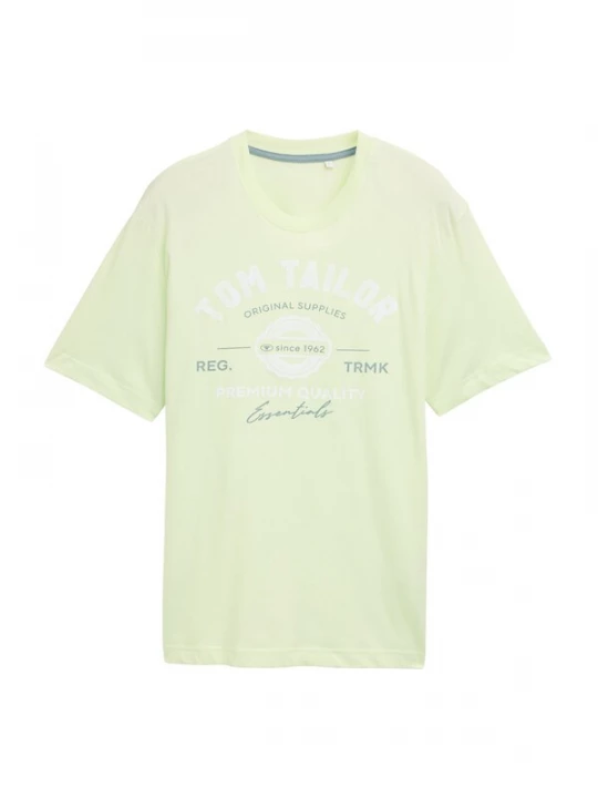 Foto van product TOM TAILOR Shirt lichtgroen / donkergroen / wit