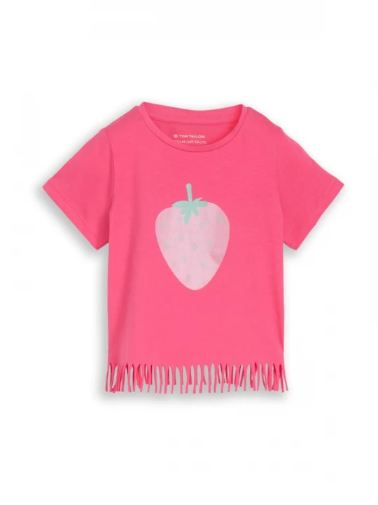 Foto van product TOM TAILOR Shirt lichtgroen / rosa / pitaja roze