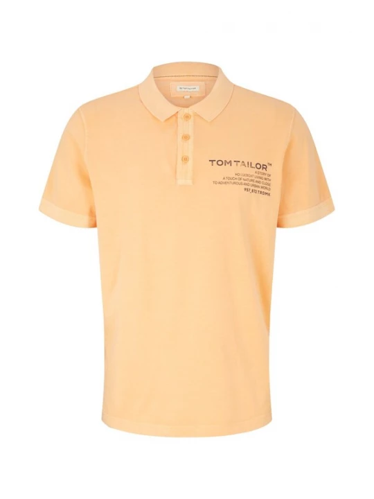 Foto van product TOM TAILOR Shirt lichtoranje / zwart