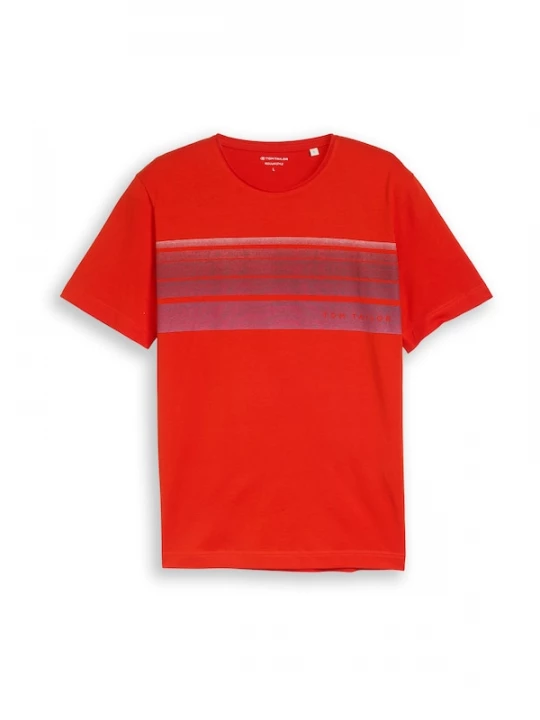 Foto van product TOM TAILOR Shirt lila / rood / wit