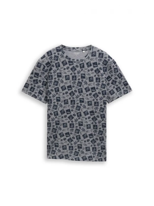 Foto van product TOM TAILOR Shirt marine / grijs
