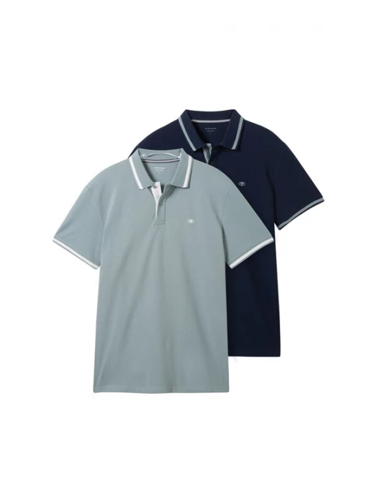 Foto van product TOM TAILOR Shirt marine / lichtblauw / wit