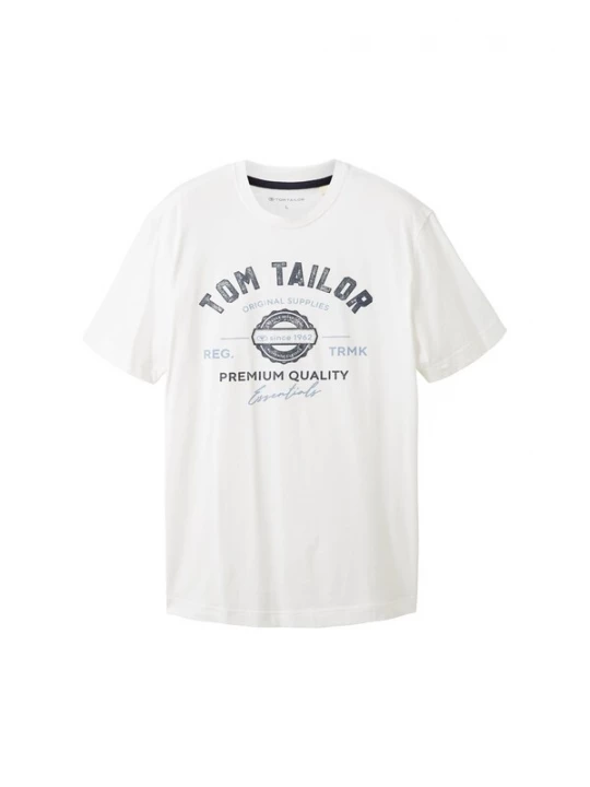 Foto van product TOM TAILOR Shirt marine / saffier / wit