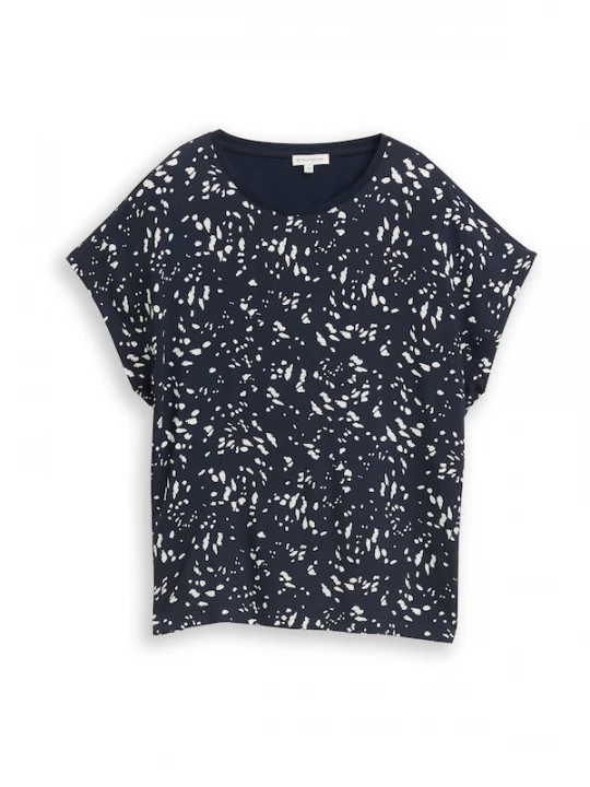 Foto van product TOM TAILOR Shirt marine / wit