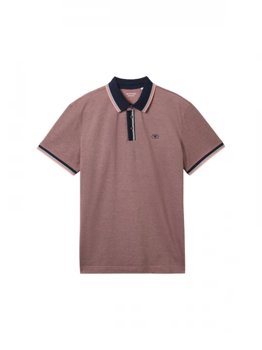 Foto van product TOM TAILOR Shirt marine / zalm roze / watermeloen rood