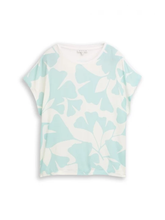Foto van product TOM TAILOR Shirt mintgroen / wit