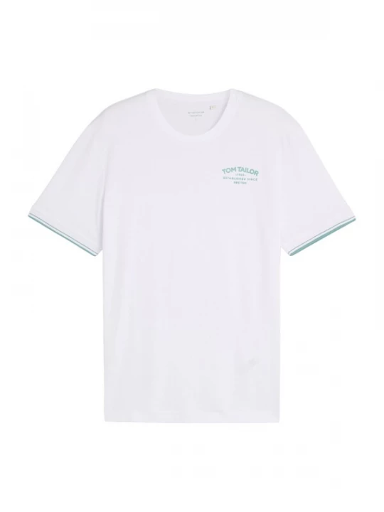 Foto van product TOM TAILOR Shirt mintgroen / wit