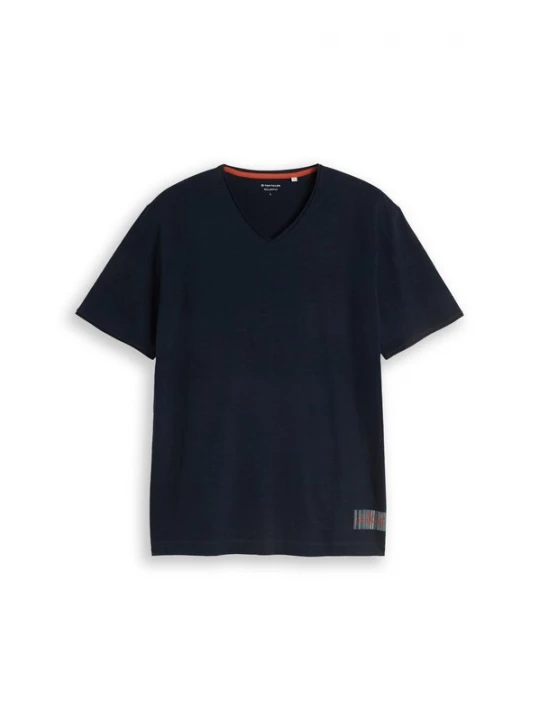 Foto van product TOM TAILOR Shirt nachtblauw / petrol / donkerrood