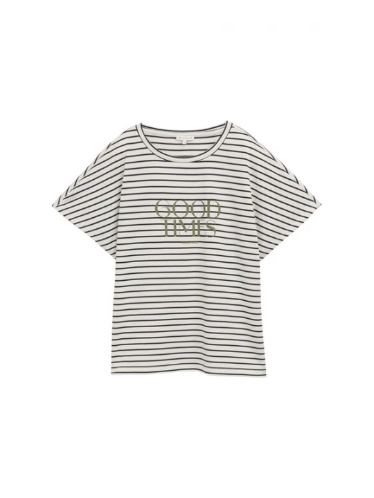 Foto van product TOM TAILOR Shirt navy / appel / offwhite