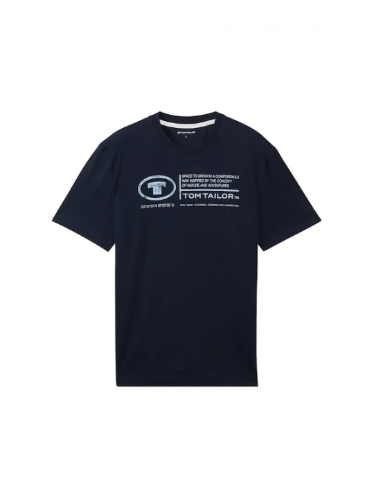 Foto van product TOM TAILOR Shirt navy / lichtblauw