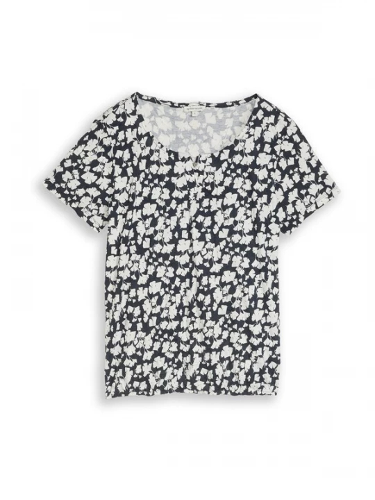 Foto van product TOM TAILOR Shirt navy / wit
