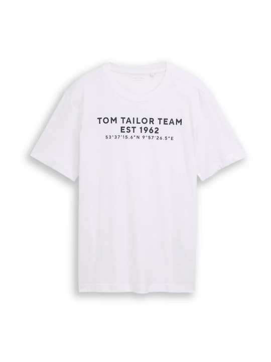 Foto van product TOM TAILOR Shirt navy / wit
