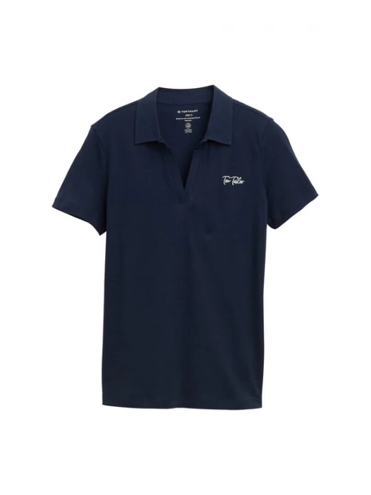 Foto van product TOM TAILOR Shirt navy / wit
