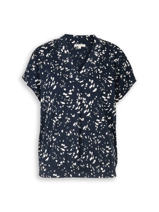 Foto van product TOM TAILOR Shirt navy / wit