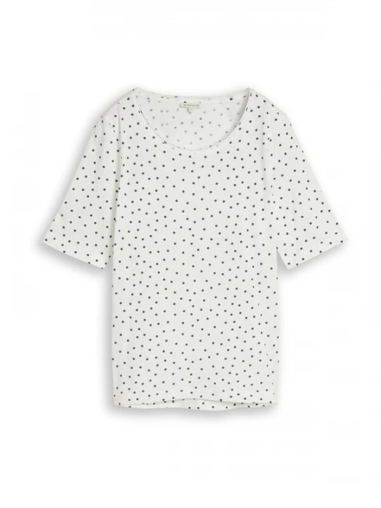 Foto van product TOM TAILOR Shirt navy / wit